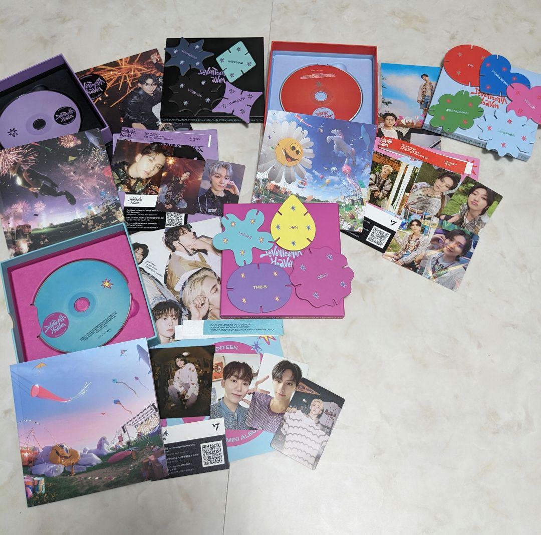 SEVENTEEN　アルバムまとめ売り ランダム類あり○