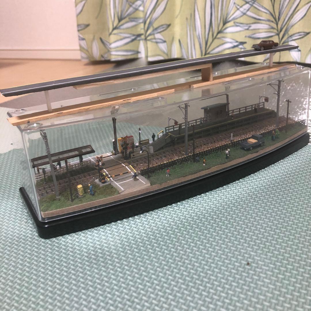 Nゲージ ローカル駅ジオラマ