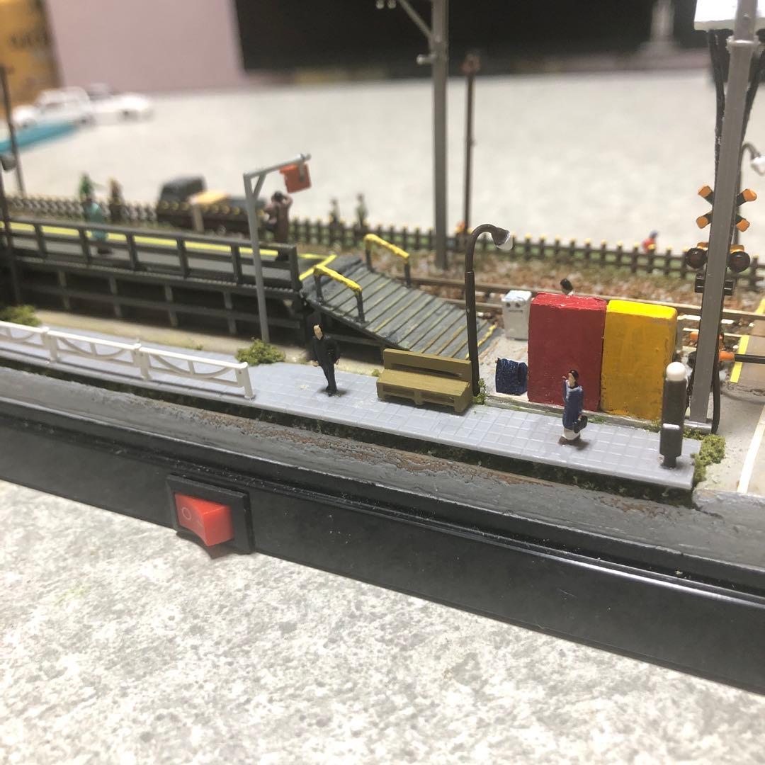 Nゲージ ローカル駅ジオラマ