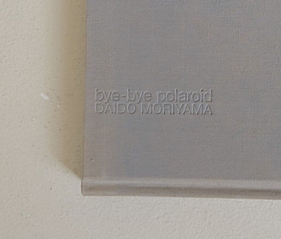 森山大道『bye-bye polaroid