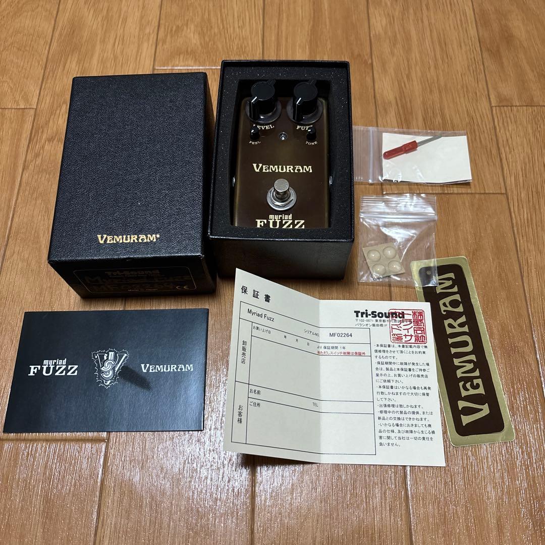 Vemuram myriad FUZZ ギターエフェクター