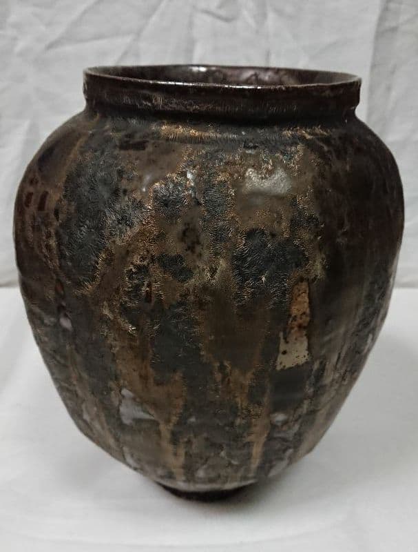 て*虫様 壺 骨董 アンティーク