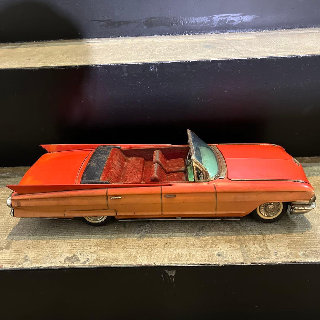 りらっくまたろう SSS TOKYO ブリキ　キャデラックレッド　当時物