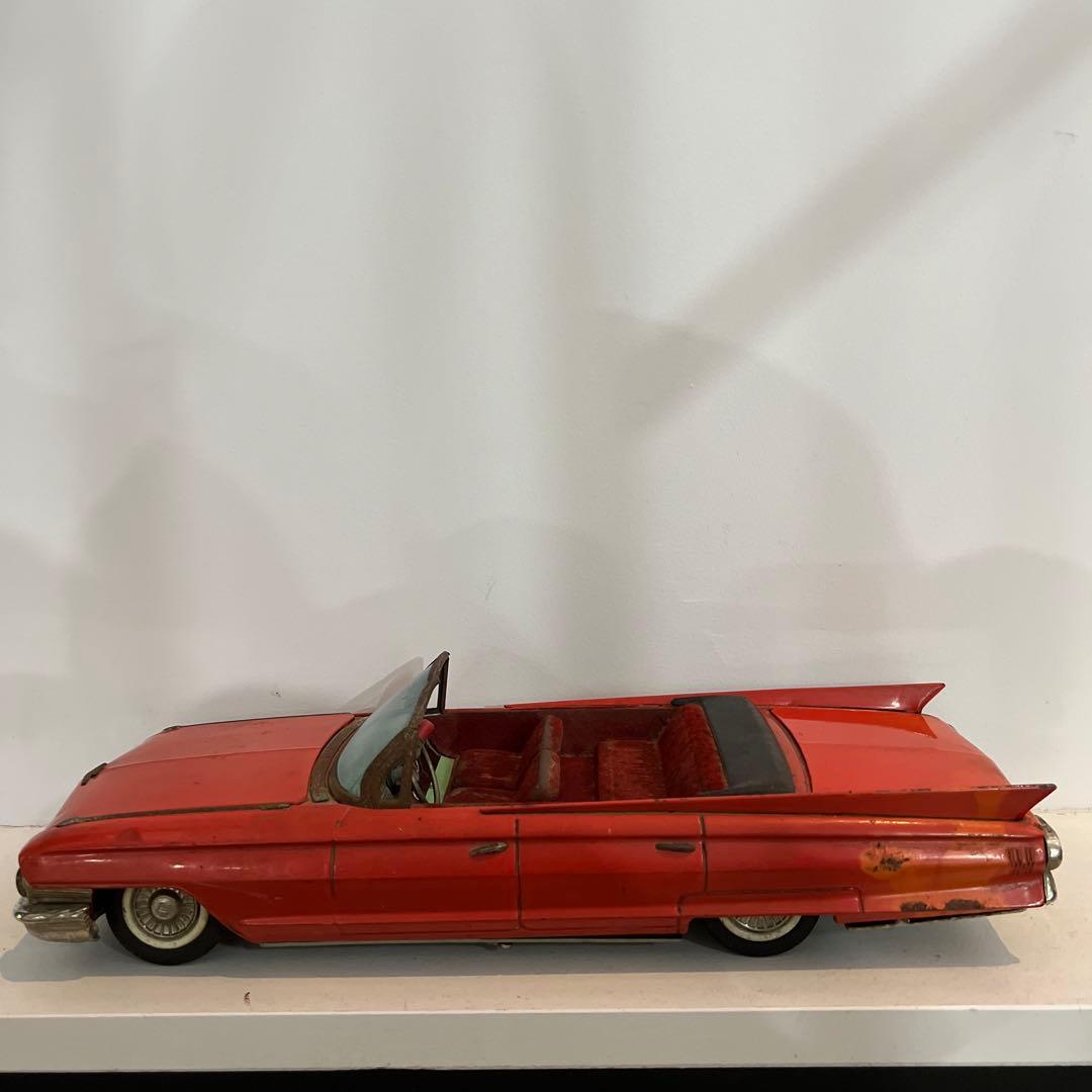 りらっくまたろう SSS TOKYO ブリキ　キャデラックレッド　当時物