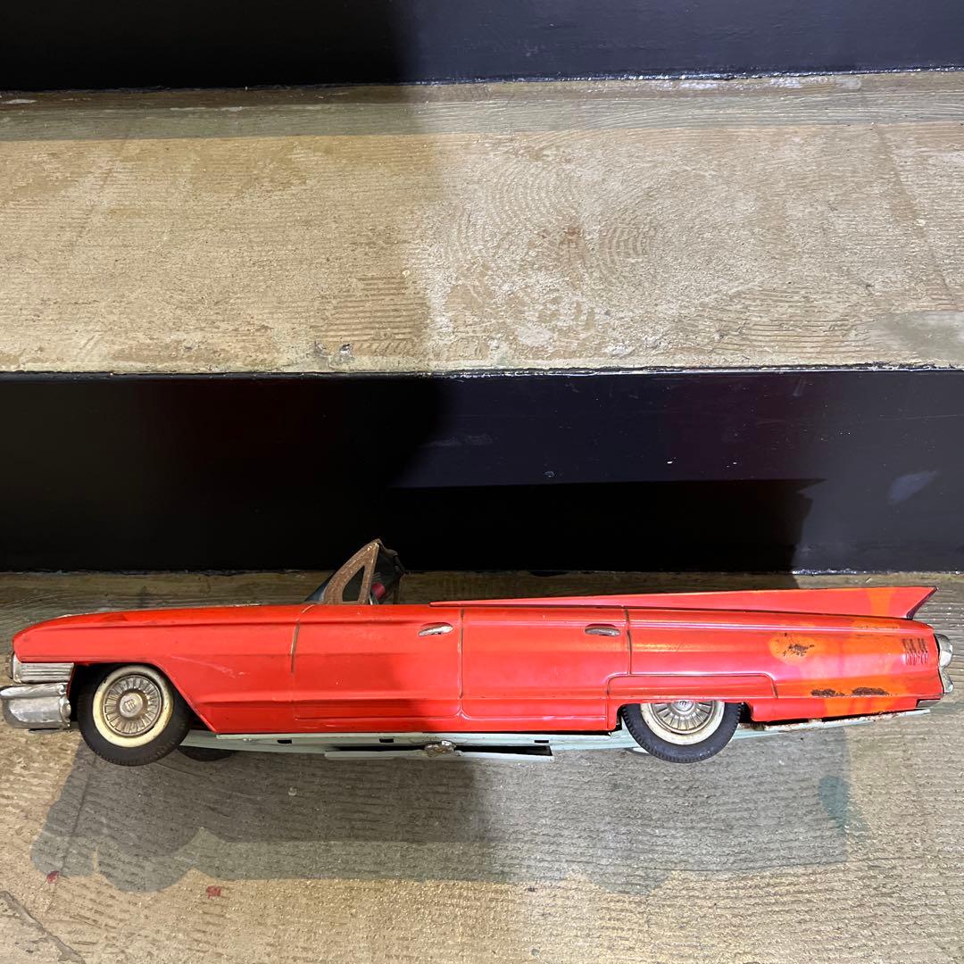 りらっくまたろう SSS TOKYO ブリキ　キャデラックレッド　当時物