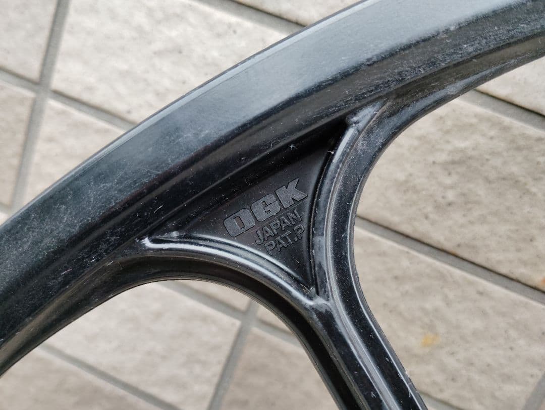 新品 OGKプラホイール 27㌅黒 前後セット