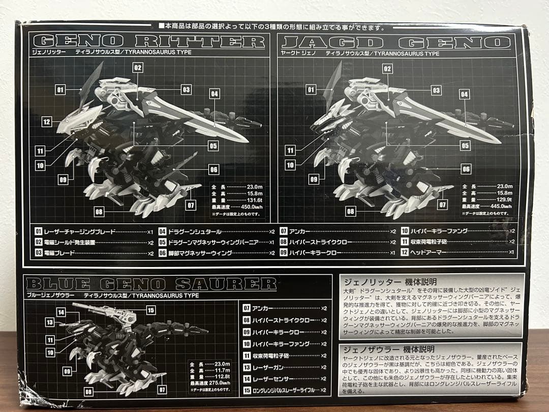 未開封未組立 ゾイド ジェノリッター トミー