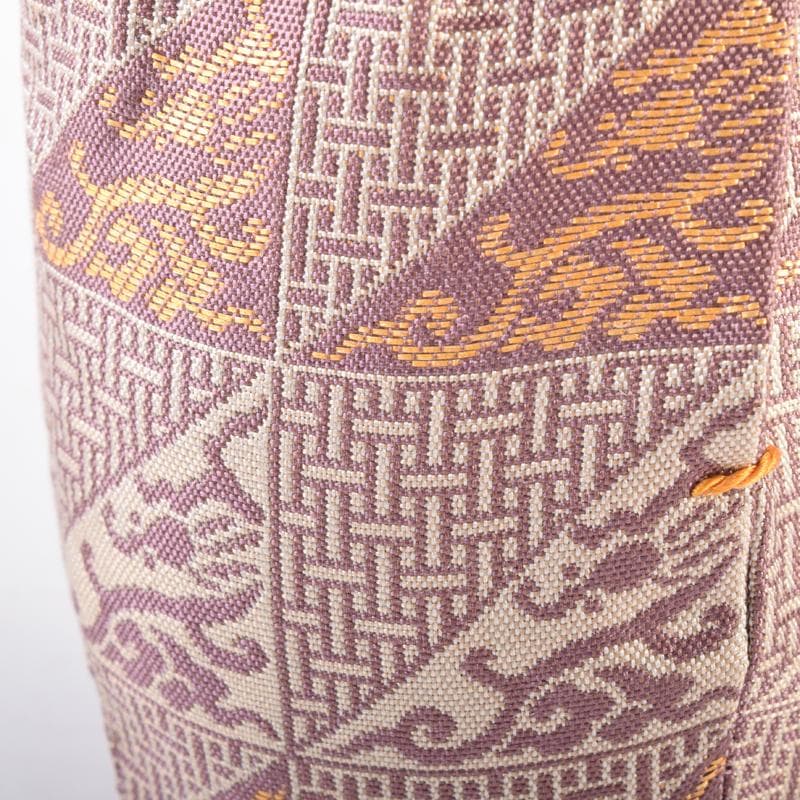 茶道具　京焼　平安喜山造　肩衝茶入　仕覆付　共箱　V　6994