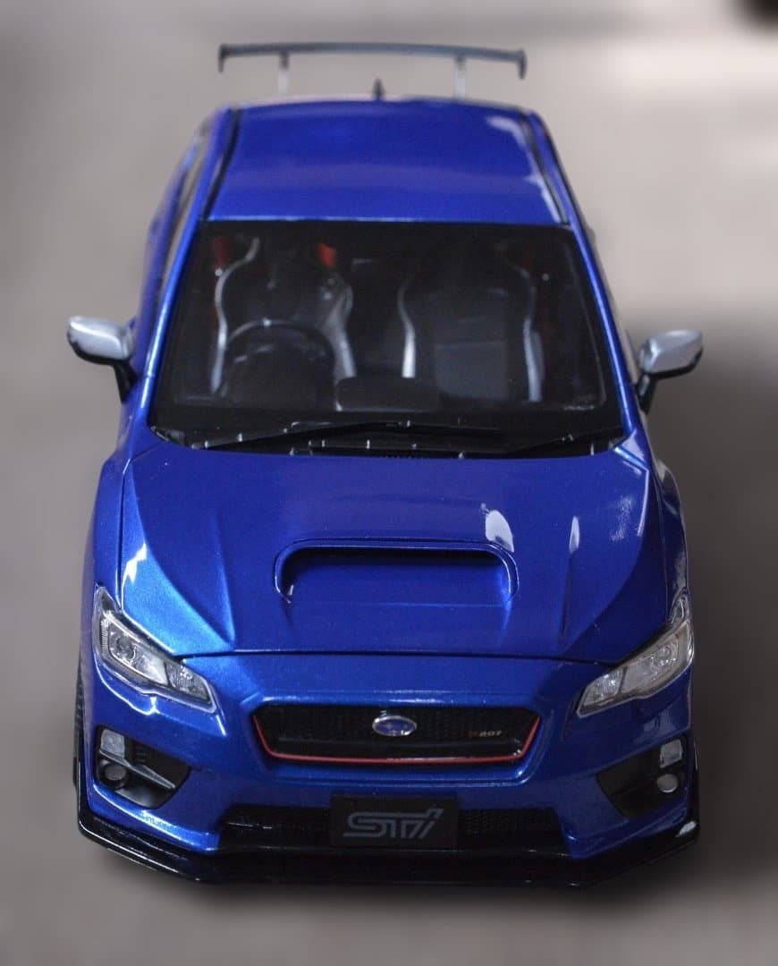 サンスター 1/18 スバル WRX sti S207 ブルーエディション