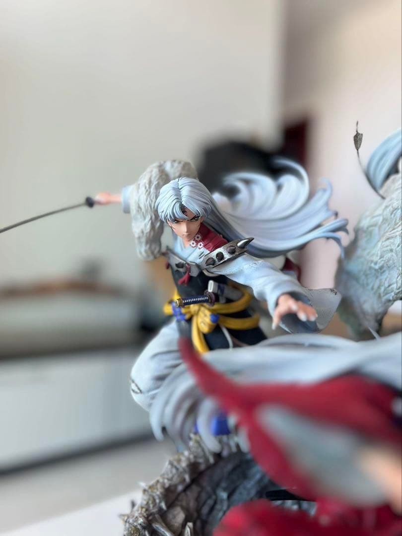 犬夜叉　殺生丸　闘牙王　父と子　フィギュア　ガレージキット