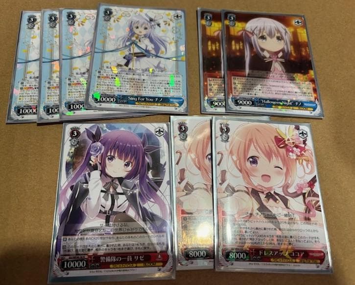 WS　ご注文はうさぎですか？　ごちうさ　4扉4門　デッキ　最新カードあり