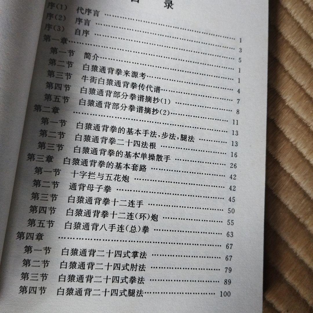 白猿通背拳 中国武術