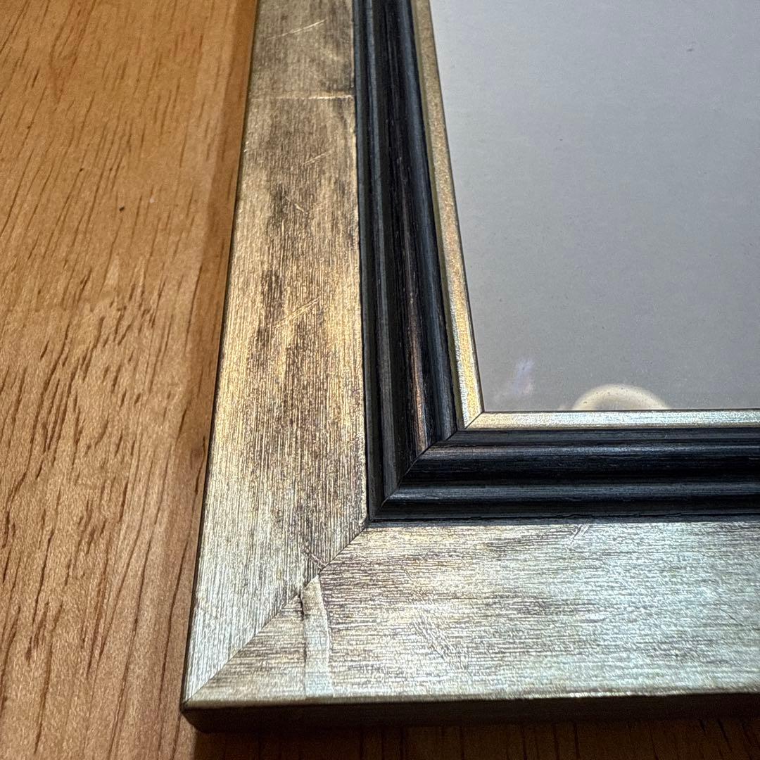 エリー すり銀 シルバー モダンデザイン 額縁660mm×509mm