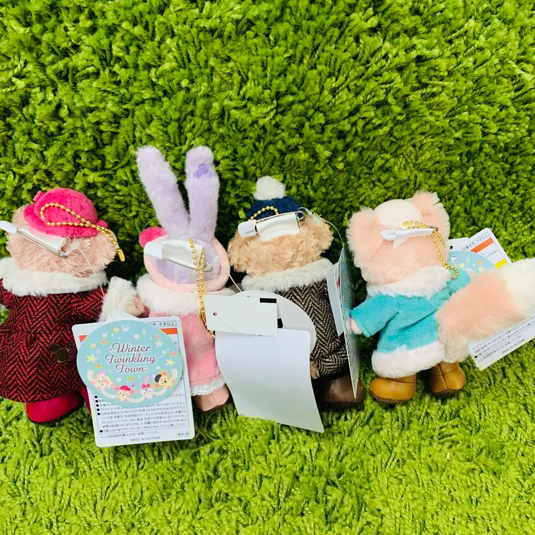 リーナベル　ステラルー　ウインタートゥインクルタウン　ぬいぐるみバッジ