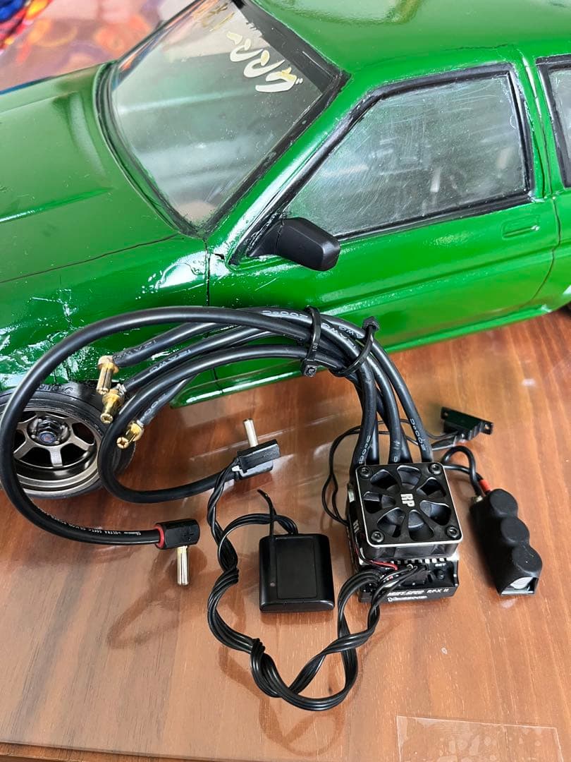 Yokomo RPX II ESC、wihiモジュール付き。