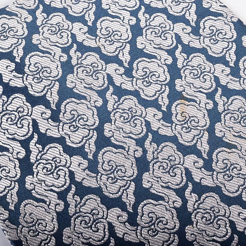 桂又三郎極め　室町初期　古備前　直線文壺水指　龍村光峯　宝雲緞子　MR7914B