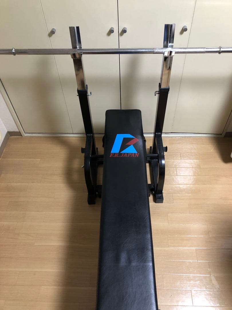 F.R.JAPAN ベンチプレス台＋バーベル