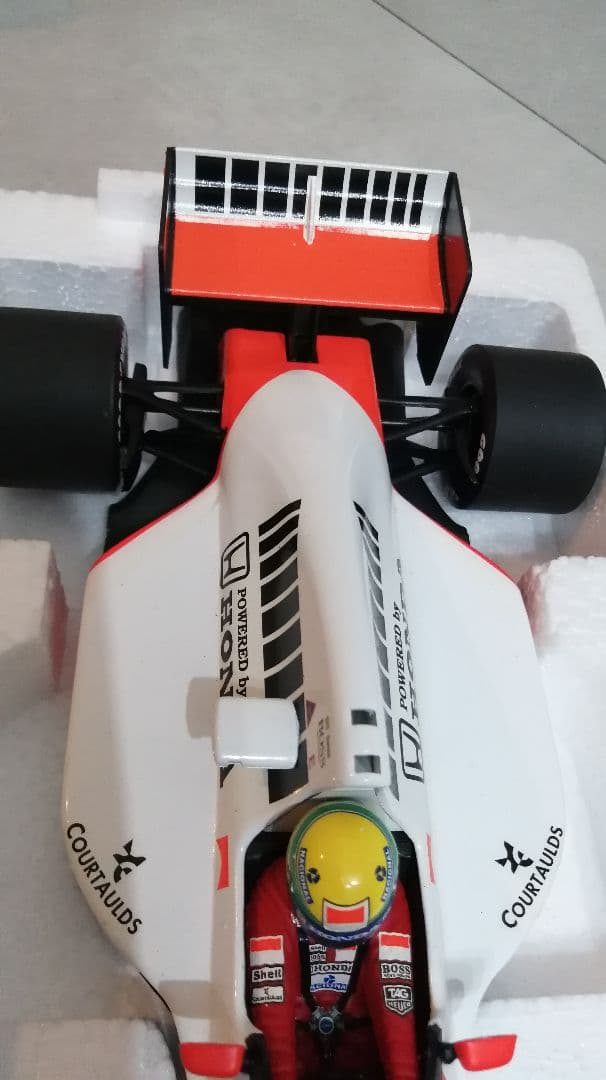 MINICHAMPS アイルトンセナ マクラーレン ホンダMP4/5B 1990