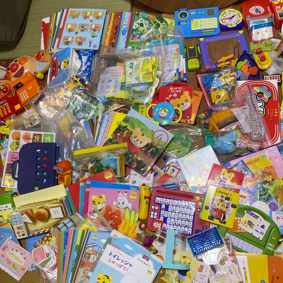 こどもチャレンジ　ベネッセ　しまじろう　アンパンマン　セット　まとめ　知育