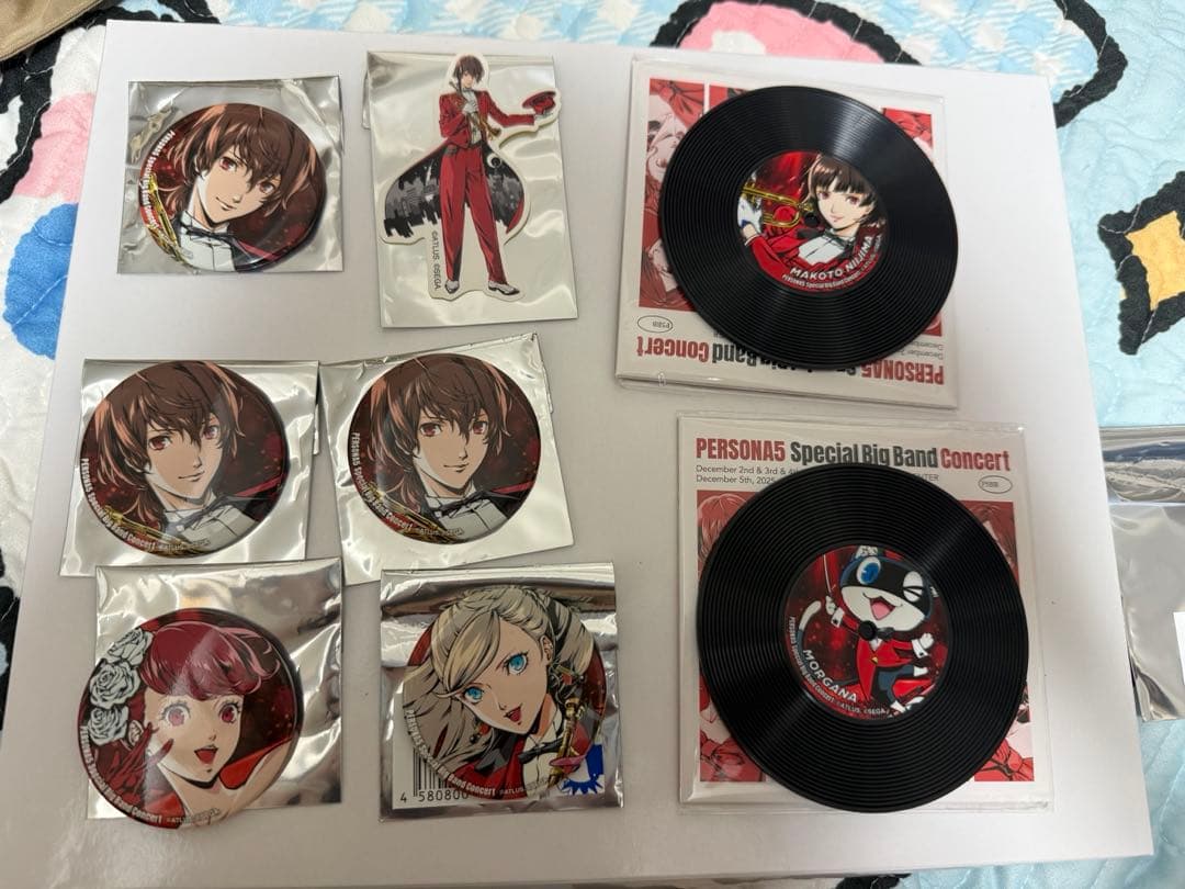 ペルソナ5 ビッグバンドコンサート缶バッジ／コースター まとめ