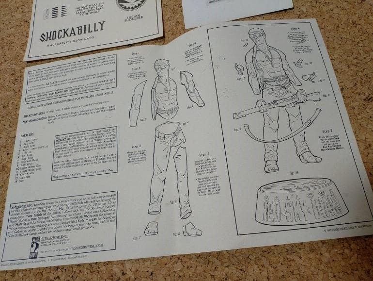 ■サイドショウ【Gallows Red Sky Diary】ガレージキット未組立