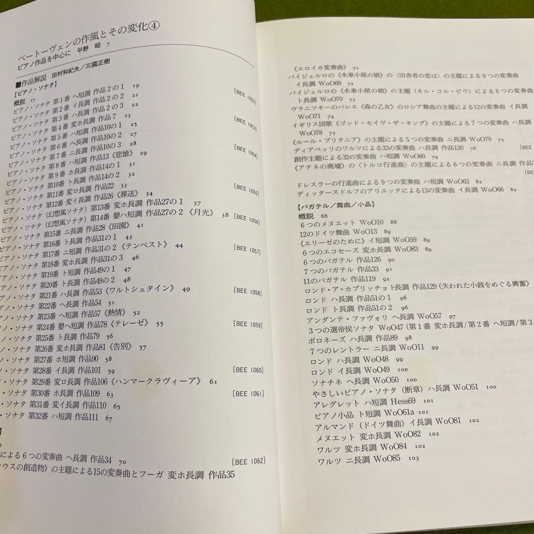 ベートーヴェンピアノ・ソナタ全集+ピアノ昨品集　CD17枚+作品解説本