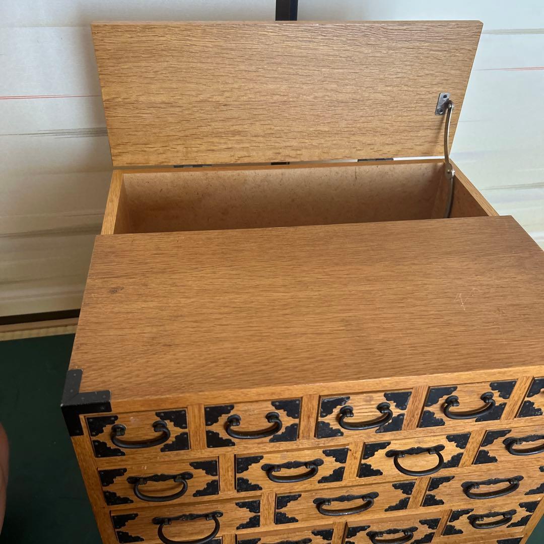 箪笥 薬箱　木製タンス 希少品　収納