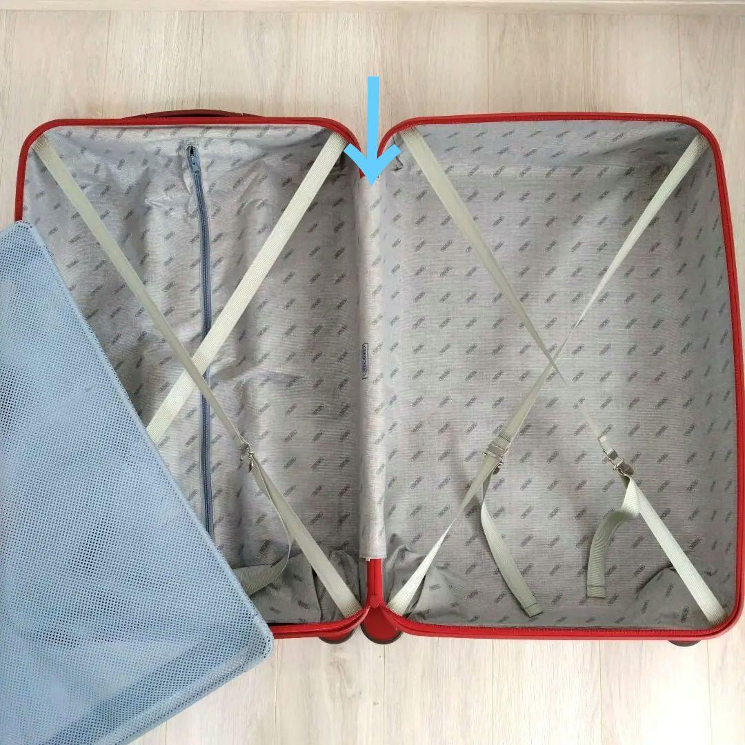 リモワ RIMOWA サルサ 4輪 キャリー 87L 廃盤 レッド　スーツケース