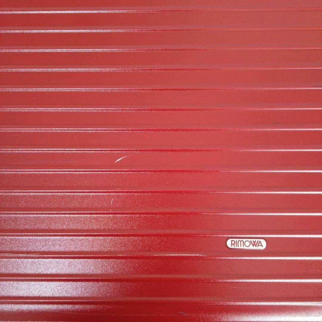 リモワ RIMOWA サルサ 4輪 キャリー 87L 廃盤 レッド　スーツケース