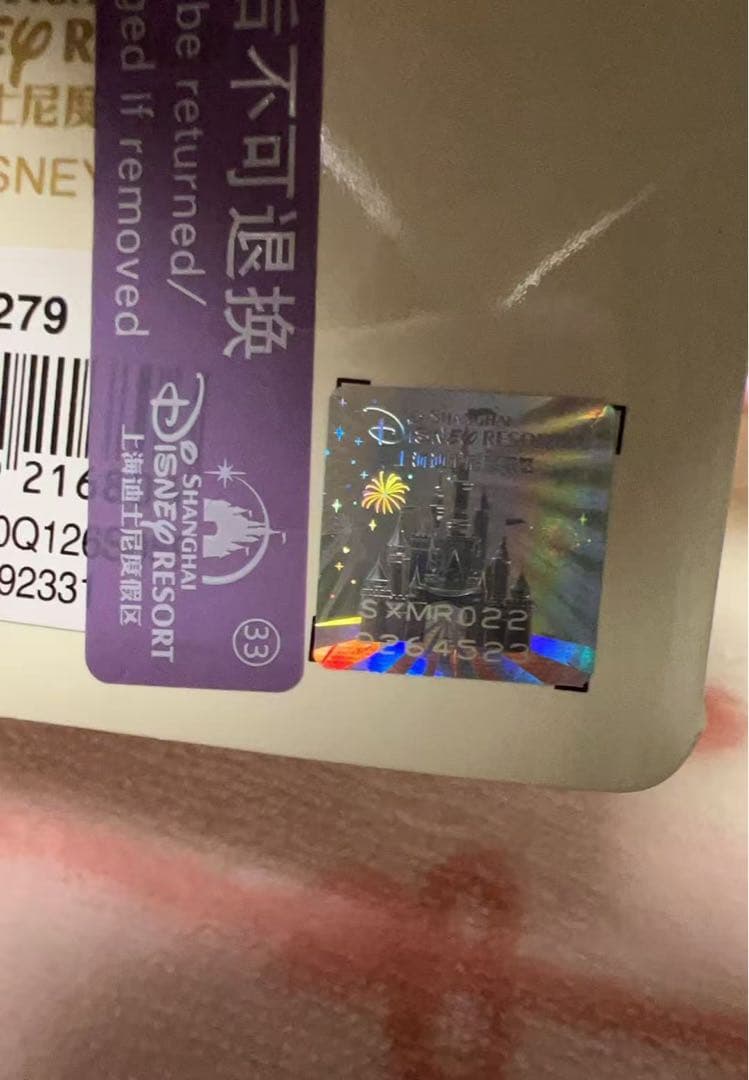 上海ディズニー　お誕生日　バースデー　ダッフィー　ぬいぐるみSS