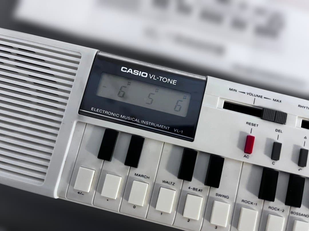 CASIO VL-TONE VL-1・2種類・カシオ・カシオトーン・キーボード