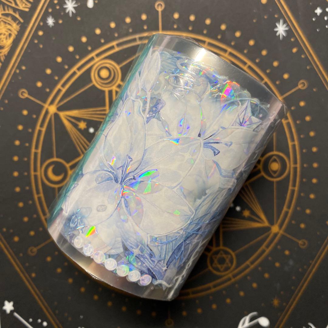 【P】海外　10m巻　貝殻光マスキングテープ　お花系/装飾系/動物系