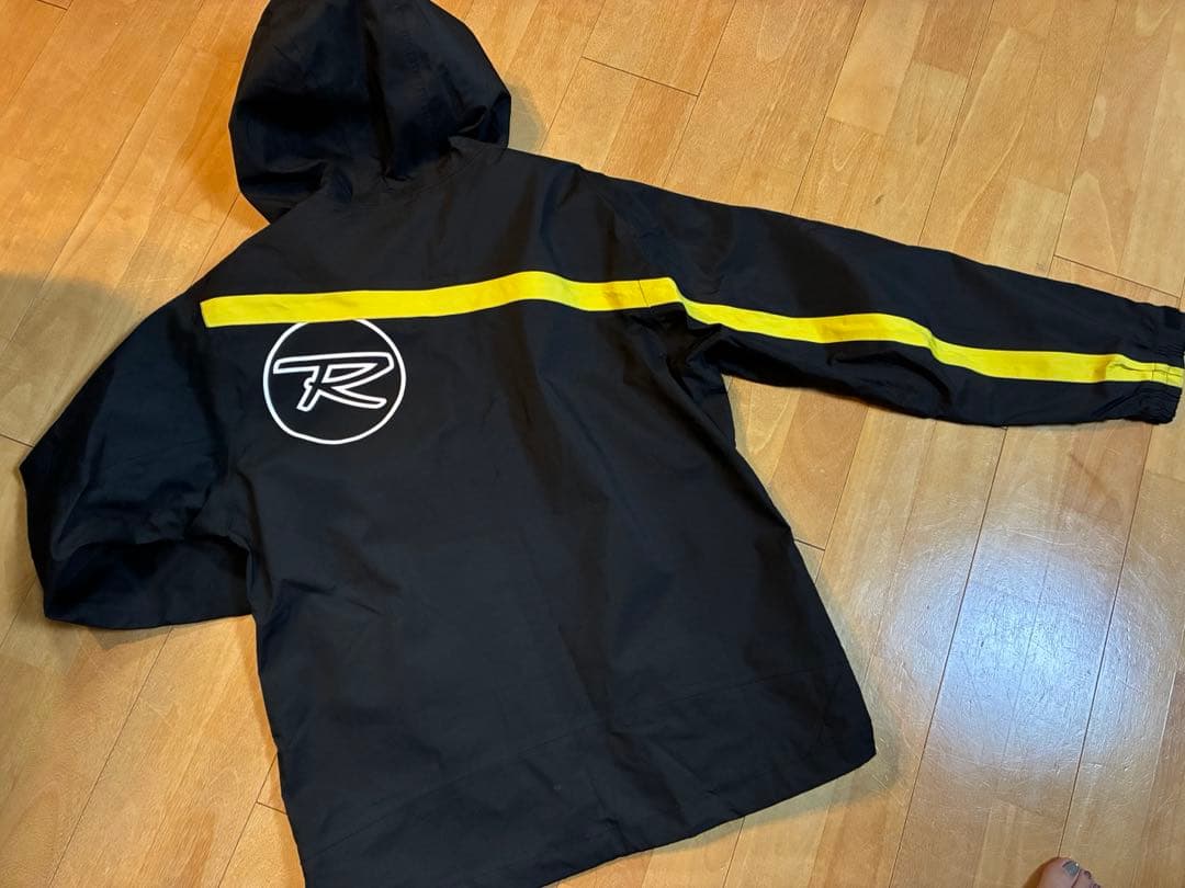 Rossignol マウンテンパーカー ブラック/イエロー