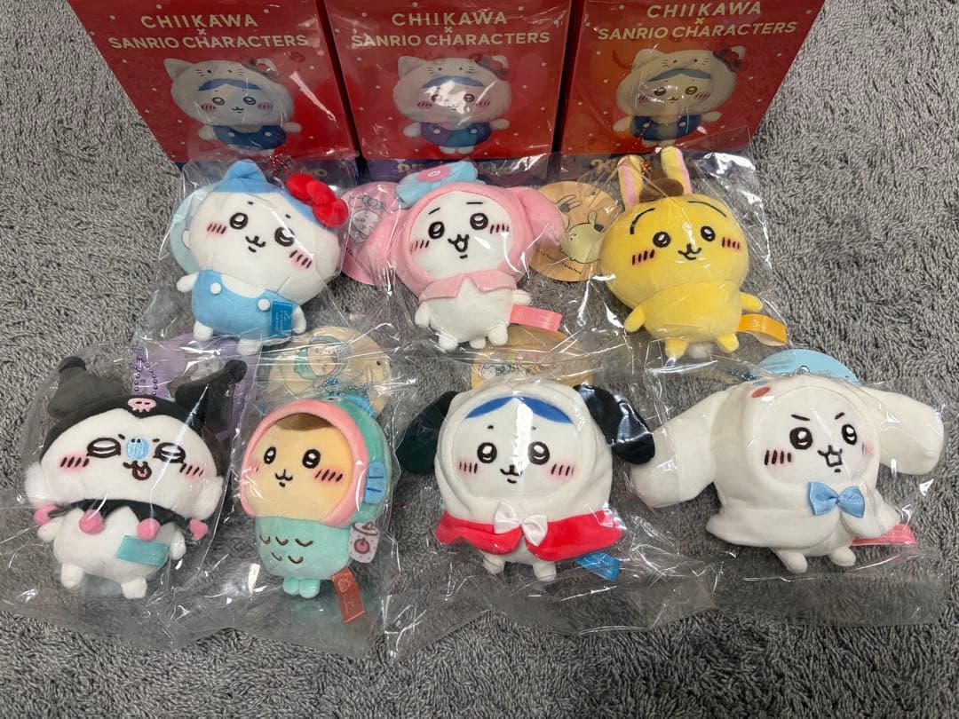 ちいかわ×サンリオコラボ13点コンプセット