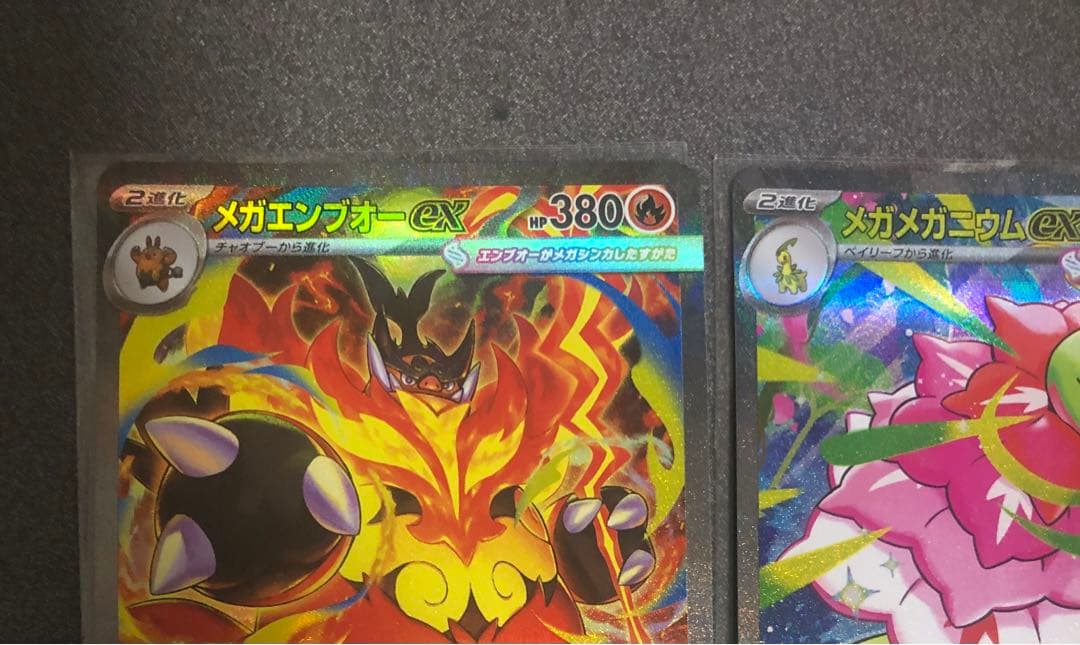 メガメガニウムex メガエンブオーex メガオーダイルex SAR