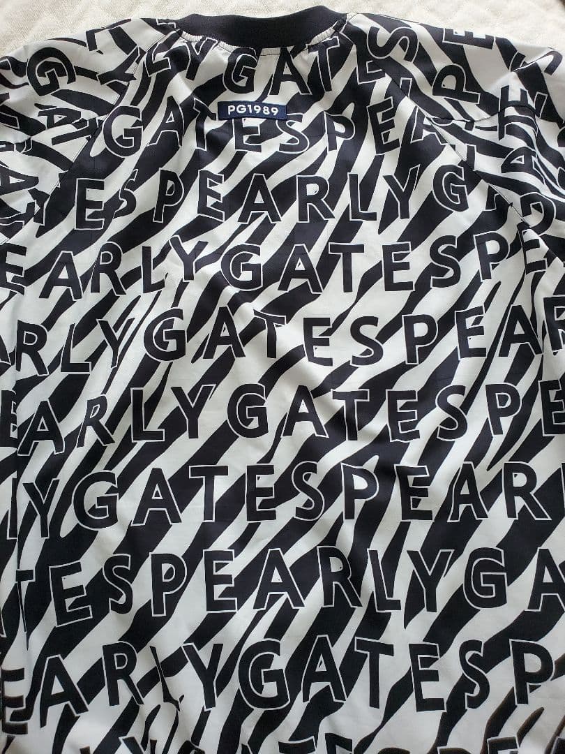 PEARLY GATES ゼブラ柄ナイロンジャンパー サイズ5