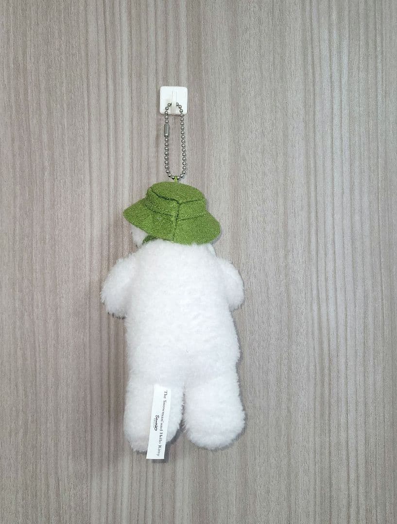ハローキティ　スノーマン　ぬいぐるみ　キーホルダー　HelloKitty