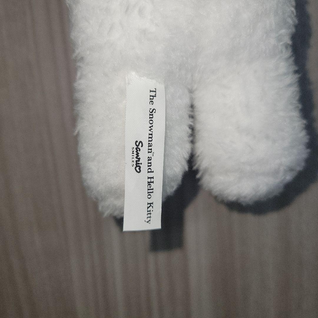 ハローキティ　スノーマン　ぬいぐるみ　キーホルダー　HelloKitty