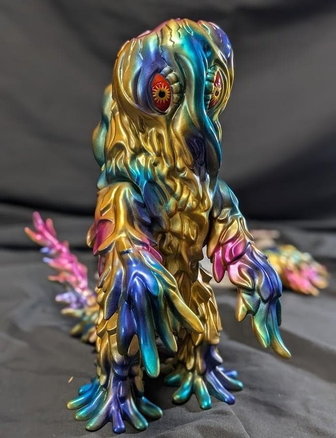 ヘドラ＋水中期（マルサン）モンスターズラボ限定ソフビフィギュア２体セット