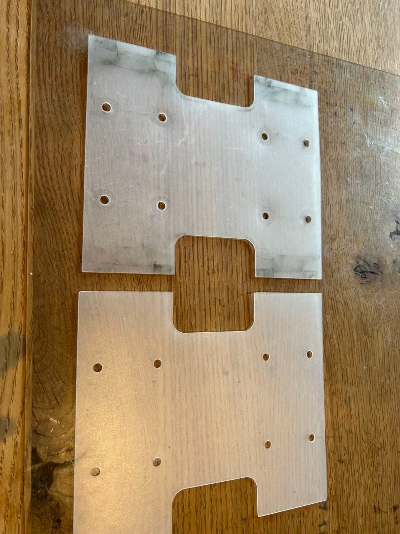 ALC スノーボードプレート 青