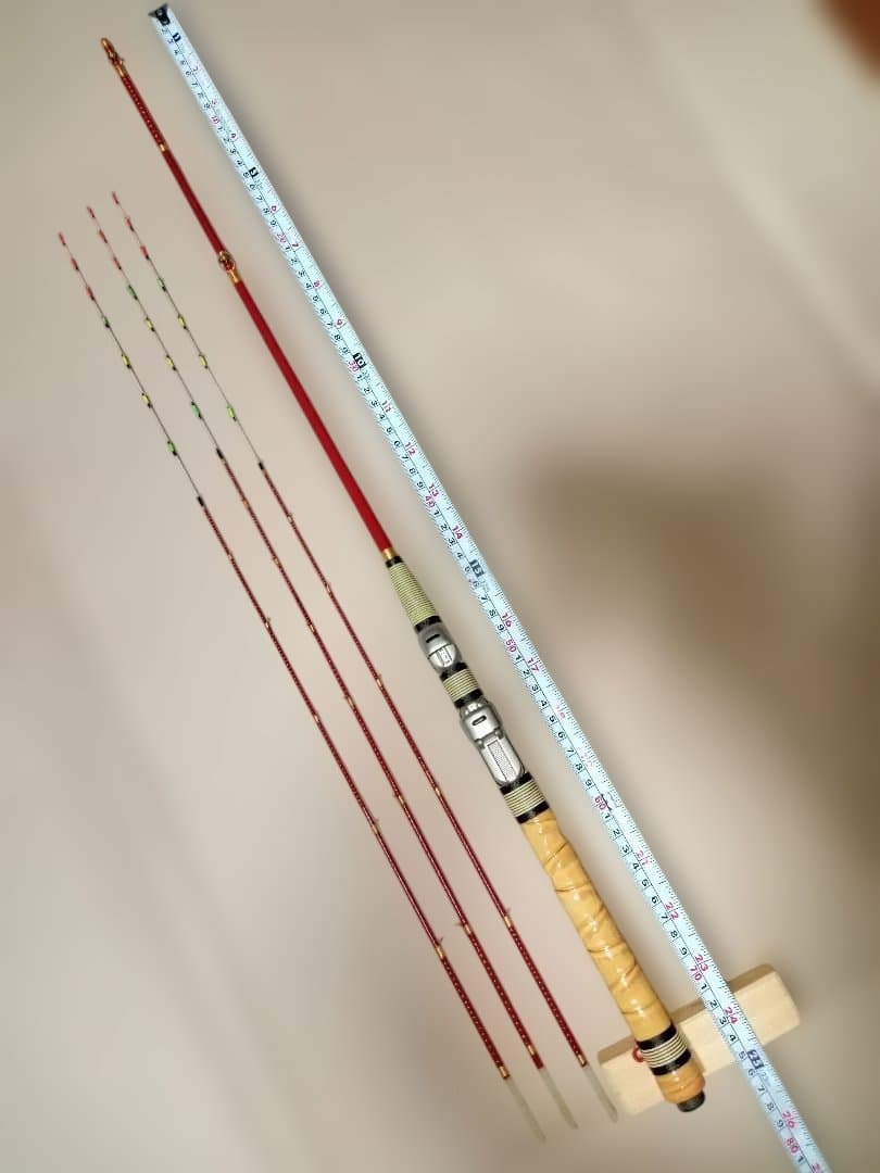 チヌ竿　筏竿　 手作り　布袋竹