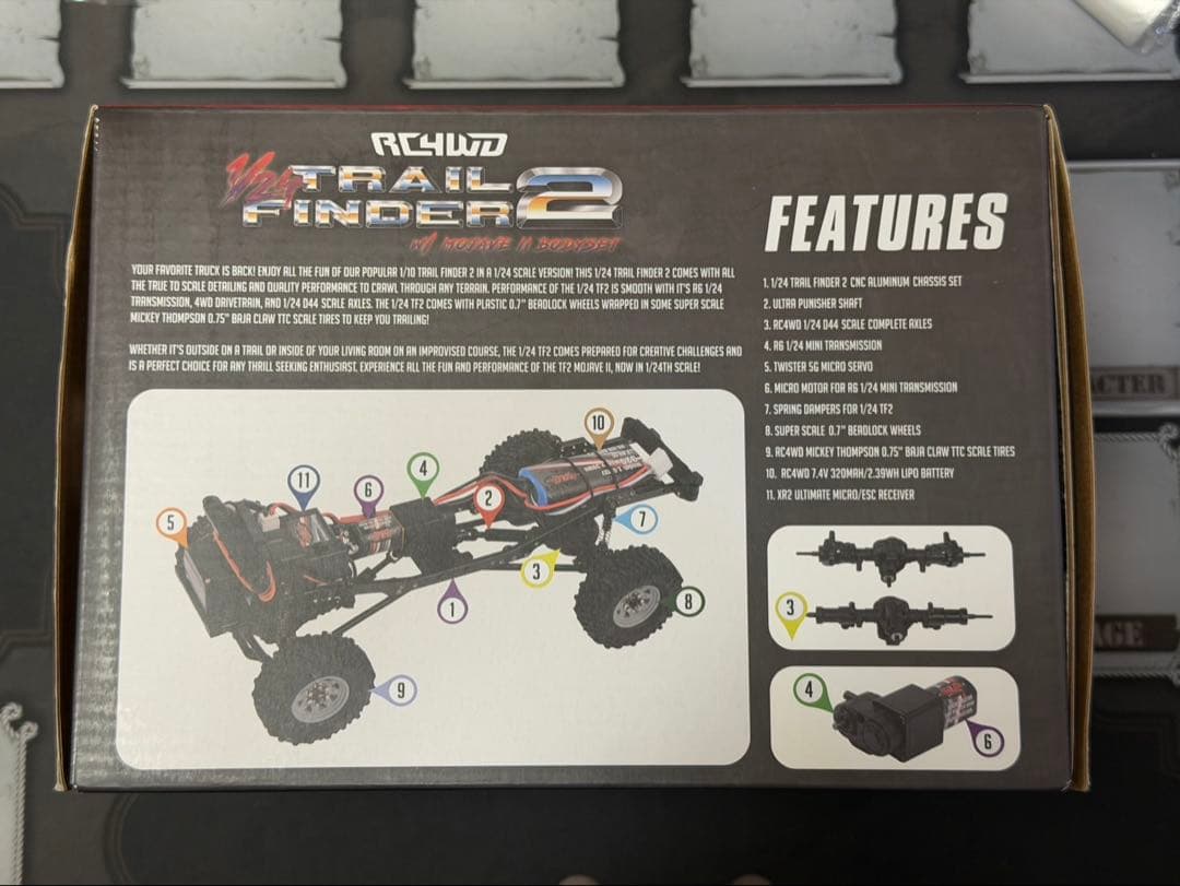 RC4WD 1/24 トレイルファインダー 2　新品未開封　クローラー