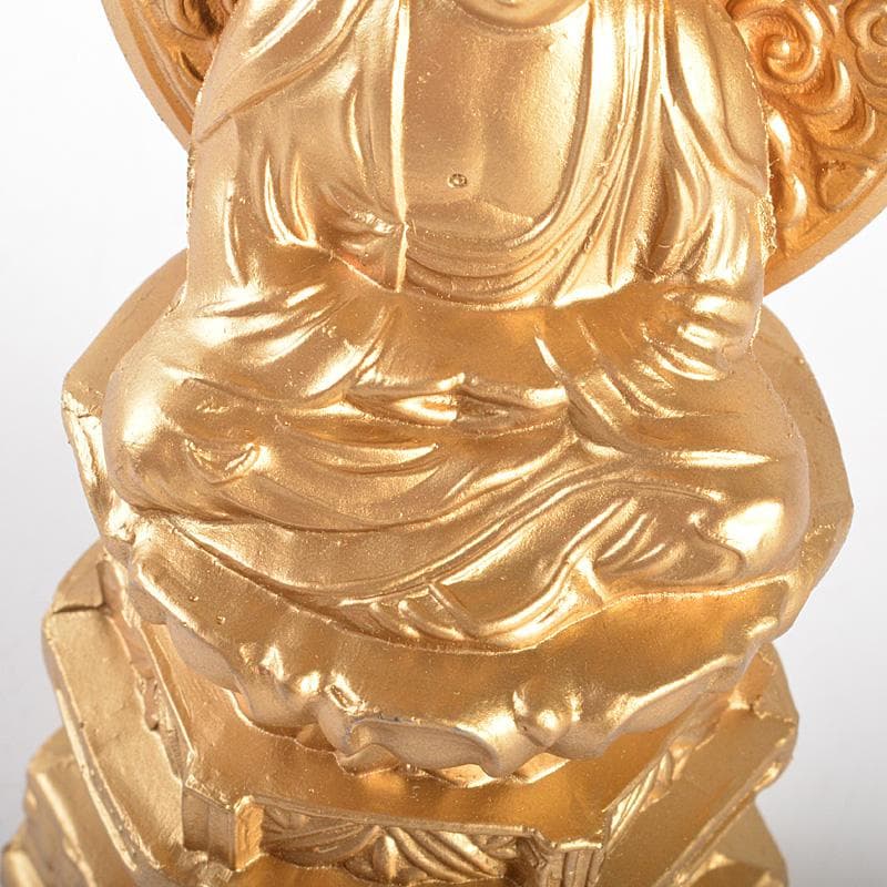 仏教美術　古銅鍍金　大日如來座像　仏像　C 6094