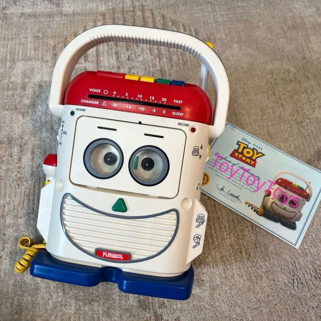 Playskool社 ディズニー トイストーリー ミスターマイク 実在レコーダー