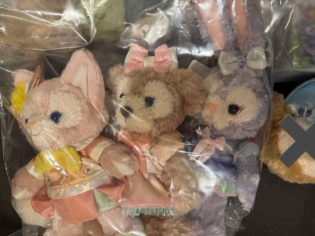 ダッフィー カラフルハピネス ポージープラッシー