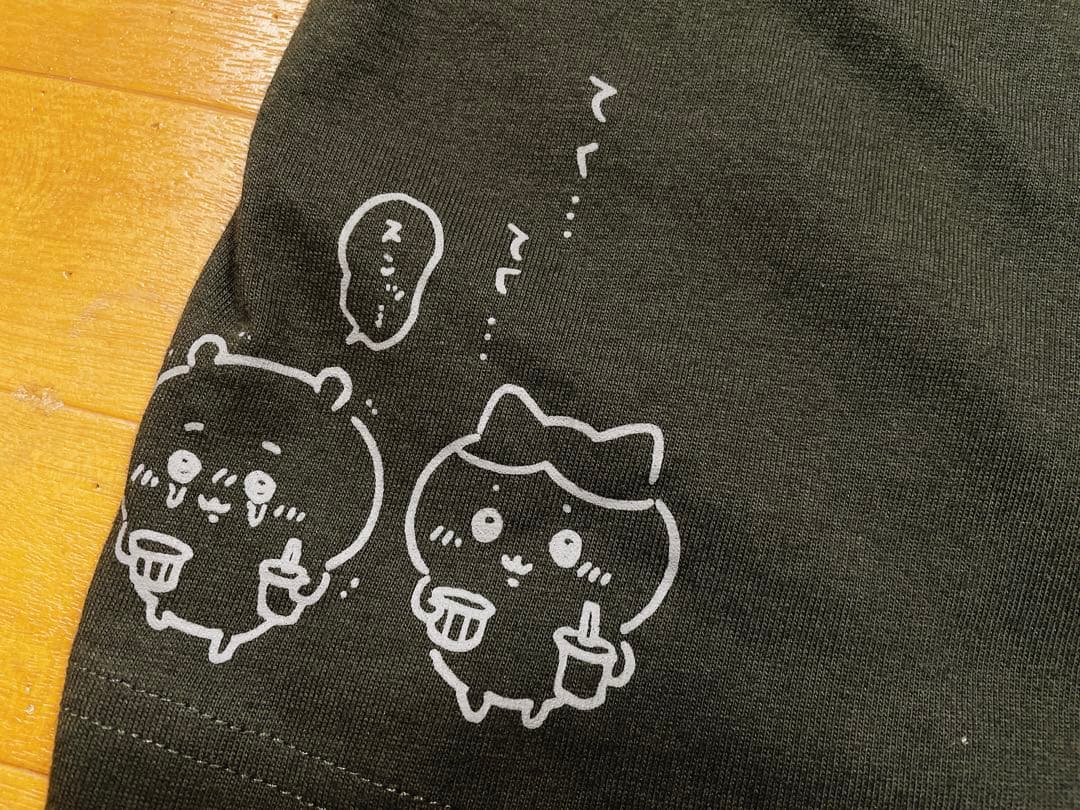 ちいかわ good movies Tシャツ ブラック Lサイズ ハチワレ 廃盤