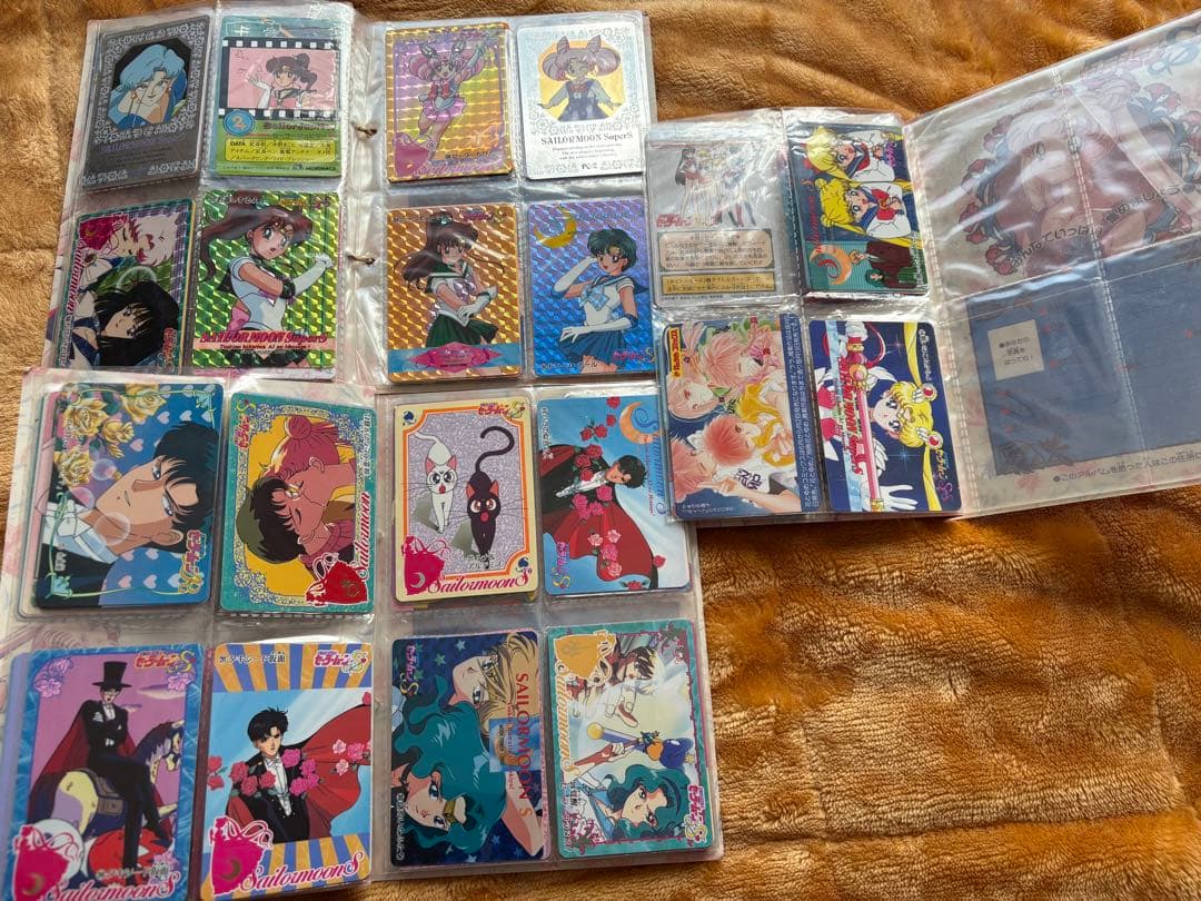 美少女戦士セーラームーンカードセット アマダ バンダイまとめ売り