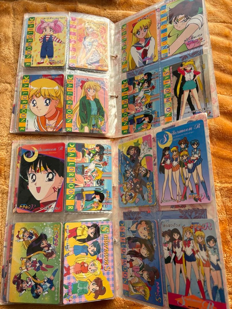 美少女戦士セーラームーンカードセット アマダ バンダイまとめ売り