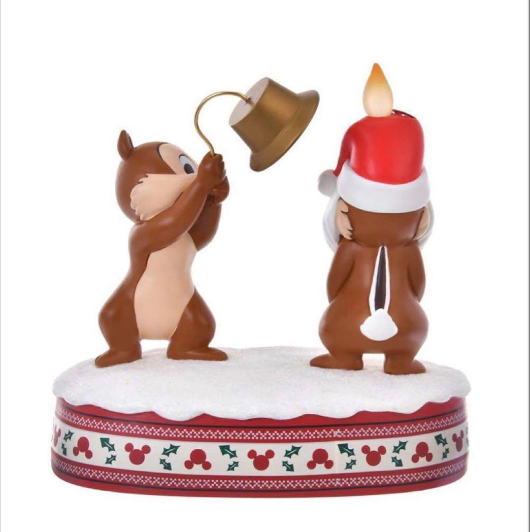 ★新品・未開封 チップ＆デールLEDライト クリスマス ディズニーストア