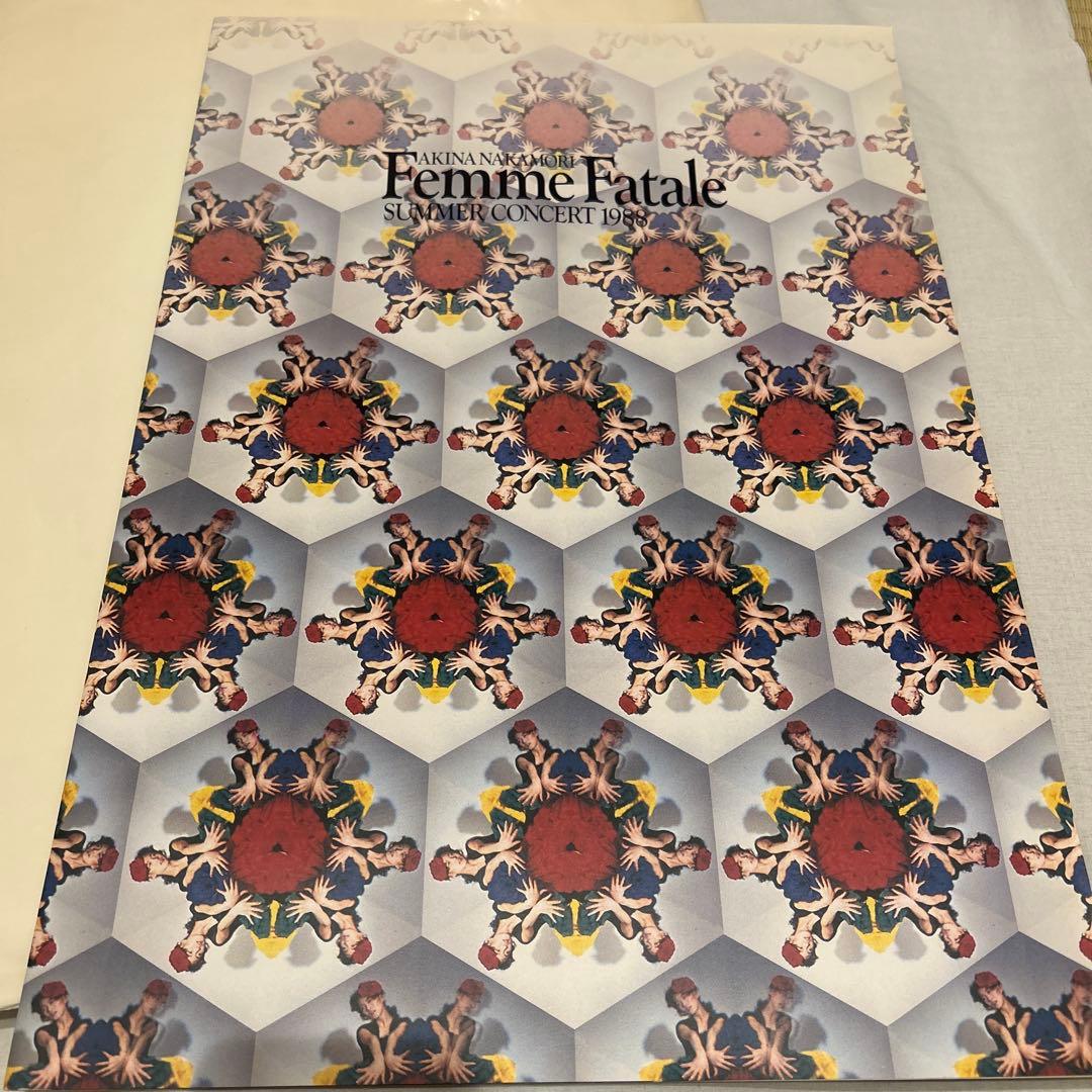 中森明菜　femmefatale パンフレット